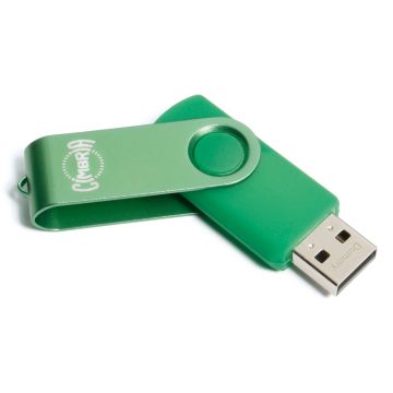 Gekleurde twister USB stick