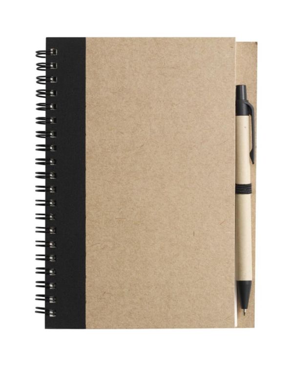 The Nayland - Cardboard Notebook With Ballpen