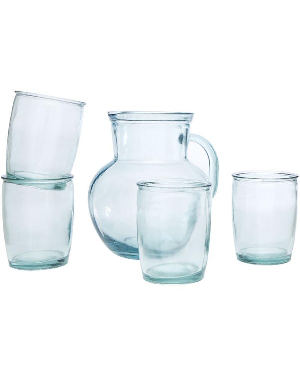 Terazza 5-Delige Glazenset Van Gerecycled Glas