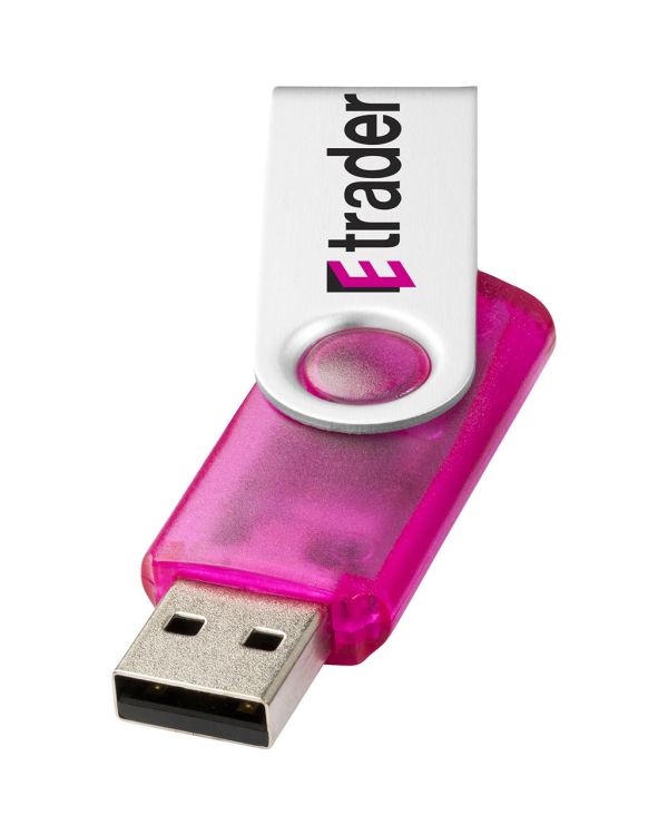 Rotate-Translucent USB 2GB