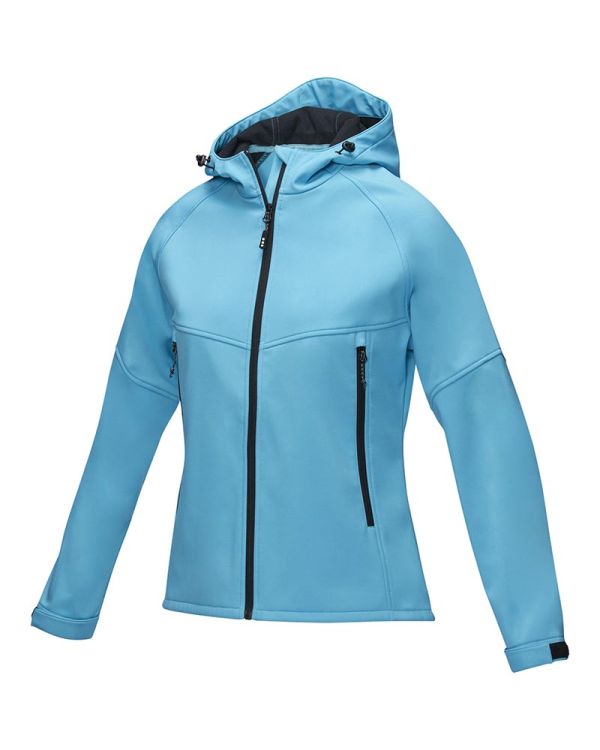 Coltan Dames GRS-Gerecycled Softshell Jack