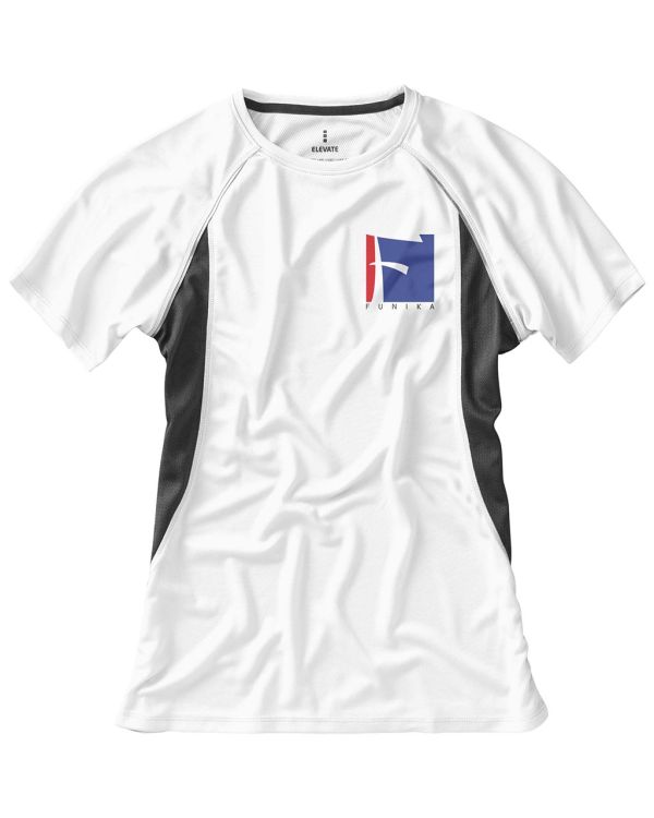Quebec Cool Fit Dames T-Shirt Met Korte Mouwen