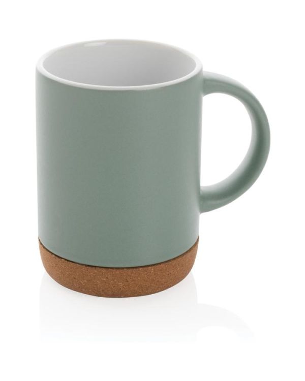 Ceramic Mug With Cork Base