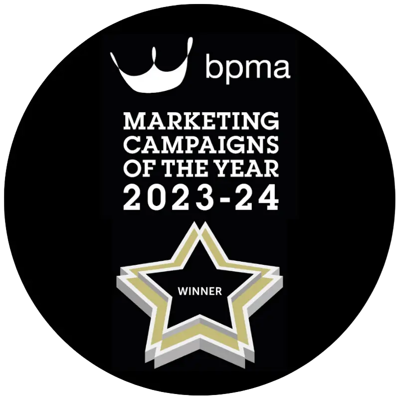 1st Place: BPMA Marketing Campaign of the Year 2016, 2017 & 2024